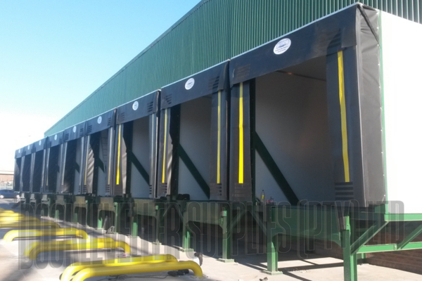 Dock-Rite Dockleveller in Free Standing Base Frame – external self-supporting dockleveller installation for retrofits and rented facilities in South Africa