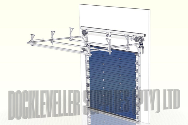 Combination High Speed Roller Shutter Doors