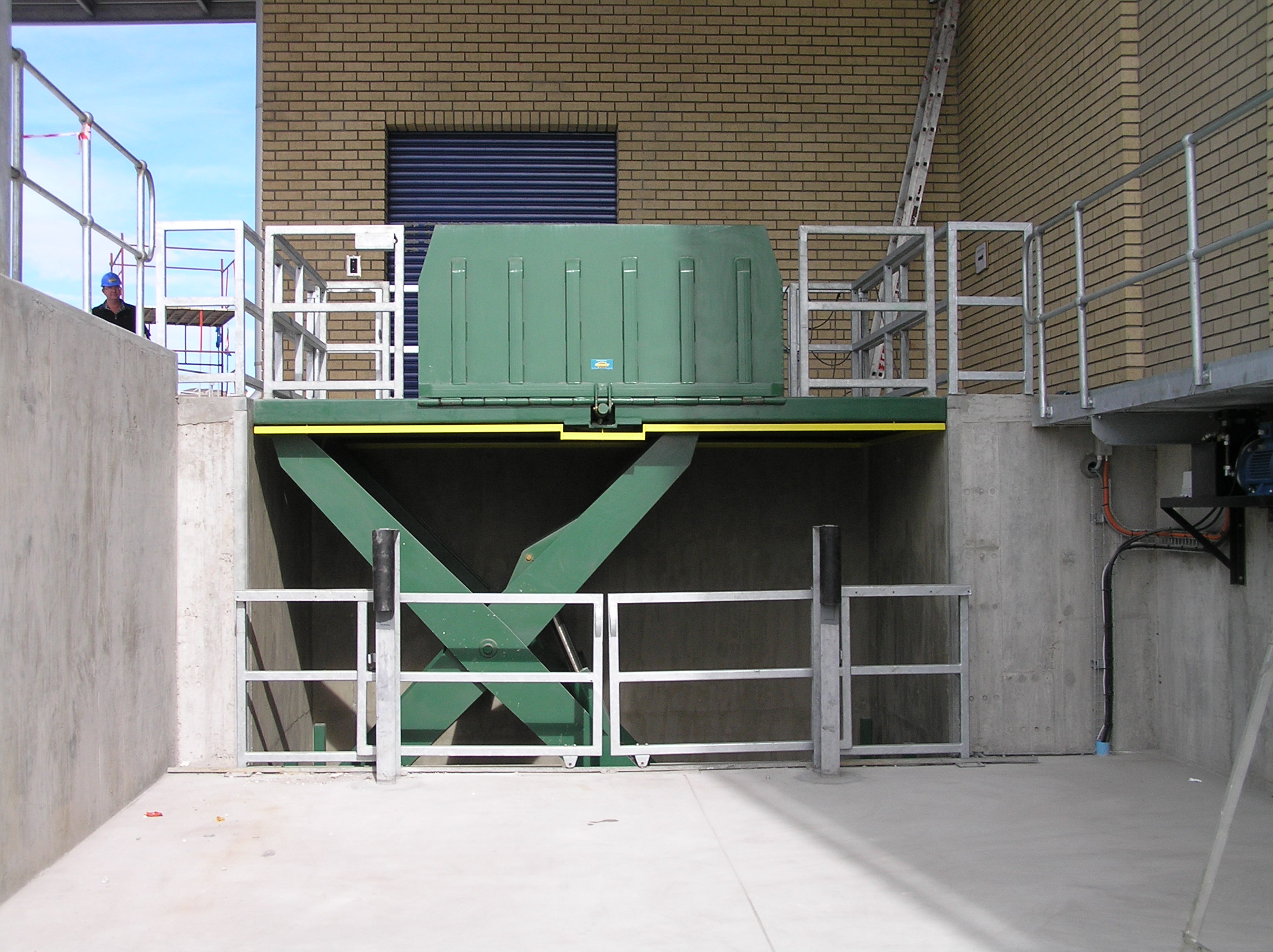 Large Docking Scissor Lift