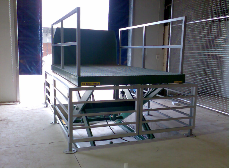 Retail Store Scissor Lift