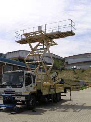 Road Rail Vehicle Scissor Lift