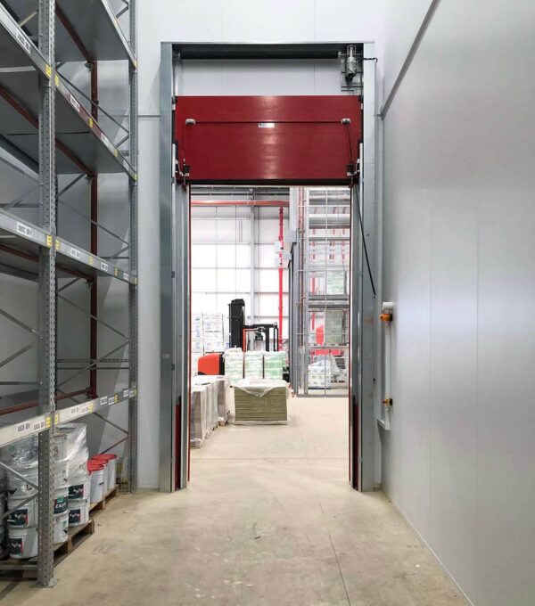Drop Down Flood Barrier motor unit