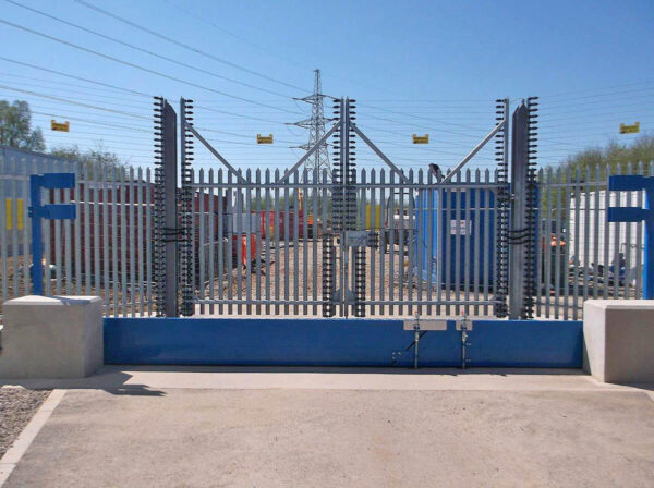 Pivot Flood Barrier wide opening