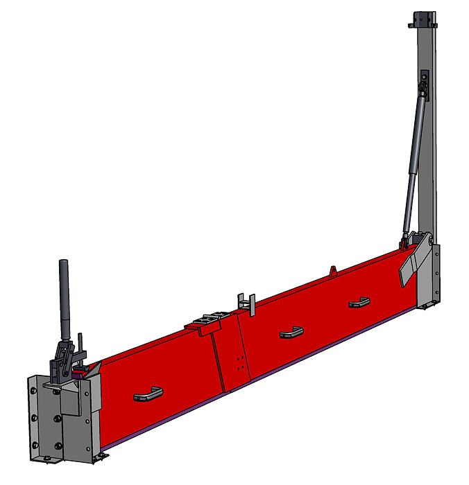 Blobel BL/BED-KB Folding Barrier