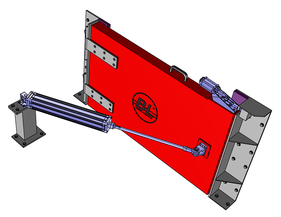 Automatic Spill Barrier Systems (Flood-Rite BL/BHS-PM)