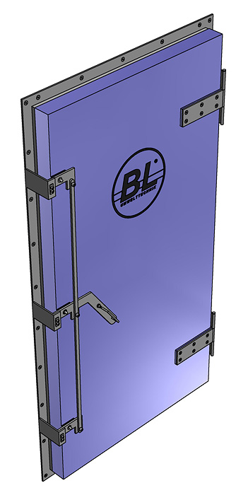 Hinged Flood Barrier Door (Flood-Rite BL/HHS)