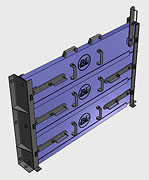 Blobel BL/HTL-SB Stackable Flood Barrier